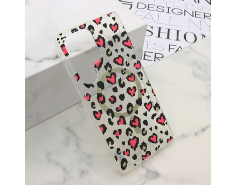 Futrola LEOPARD MagSafe - Samsung S938 Galaxy S25 Ultra 5G roze (MS).