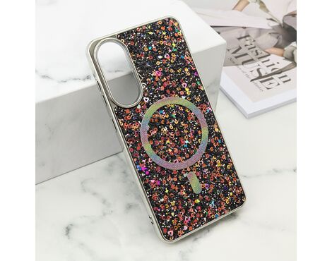 Futrola GLAM GLOW MagSafe - Samsung S937 Galaxy S25 Edge 5G crna (MS).