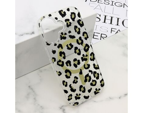 Futrola LEOPARD MagSafe - iPhone 17 crna (MS).