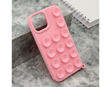 Futrola OCTOBUDDY - iPhone 13 (6.1)/iPhone 14 (6.1) roze (MS).