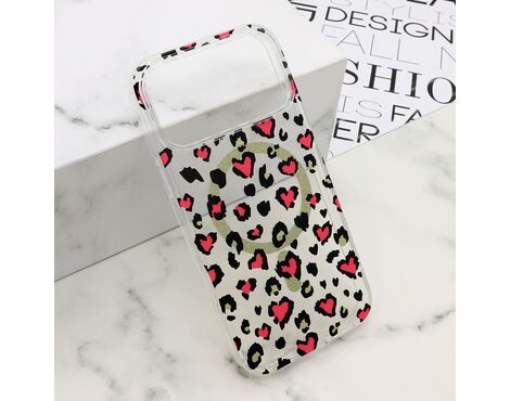 Futrola LEOPARD MagSafe - iPhone 17 Pro Max (6.9) roze (MS).