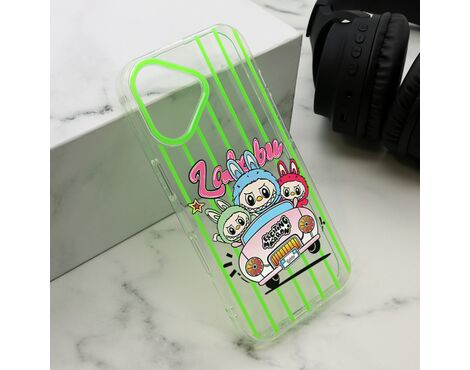 Futrola print PARTY - iPhone 16 (6.1) zelena LBB004 (MS).