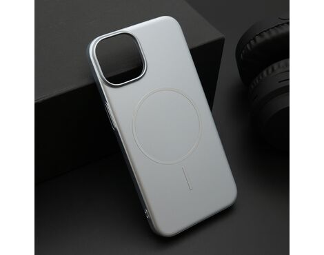 Futrola PURE mat MagSafe - iPhone 14 (6.1) srebrna (MS).