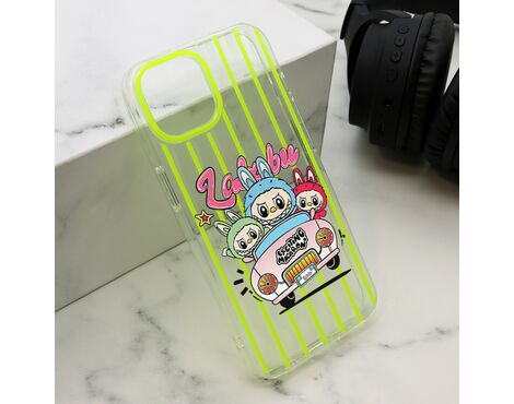 Futrola print PARTY - iPhone 13 (6.1) zuta LBB004 (MS).