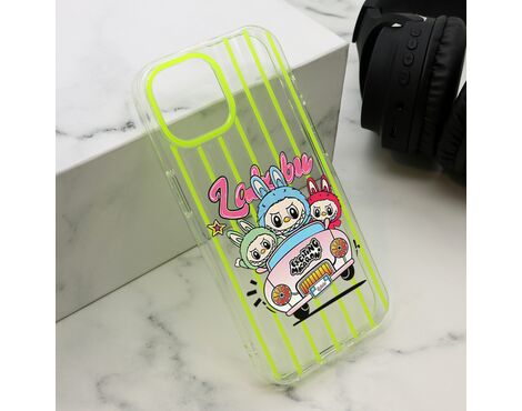 Futrola print PARTY - iPhone 15 zuta LBB004 (MS).