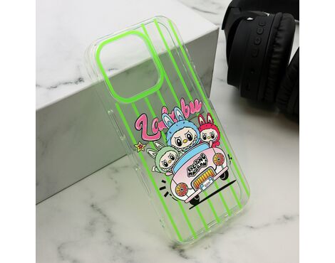 Futrola print PARTY - iPhone 16 Pro (6.3) zelena LBB004 (MS).