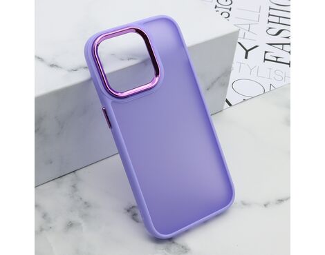 Futrola SHINING CAMERA - iPhone 14 Pro (6.1) ljubicasta (MS).