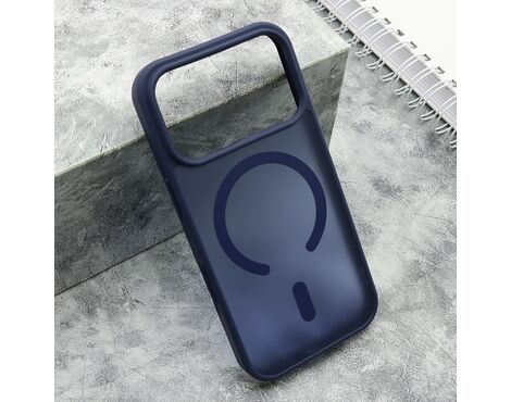 Futrola SILKY MagSafe mat - iPhone 17 Pro plava (MS).