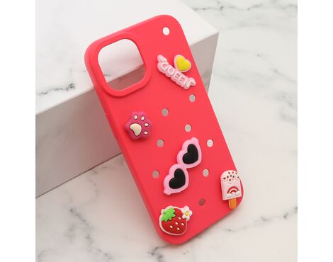 Futrola TOY - iPhone 15 pink (MS).