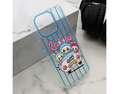 Futrola print PARTY - iPhone 16 Pro (6.3) plava LBB004 (MS).