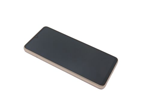 LCD displej (ekran) - Samsung A336 Galaxy A33 5G + Touch screen + frame gold Full ORG EU (GH82-28144D) (MS).