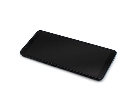 LCD displej (ekran) - Samsung A013 Galaxy A01 Core + Touch screen + frame black (crni) Full ORG EU (GH82-23392A) (MS).