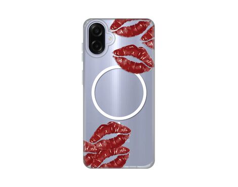 Futrola print Magsafe - Samsung A075F Galaxy A07 Kisses.