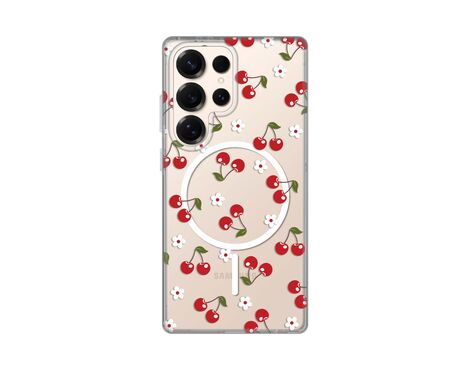 Futrola print Magsafe - Samsung S938 Galaxy S25 Ultra Cute Cherries.