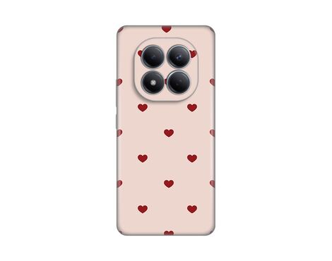 Silikonska futrola PRINT - Xiaomi Redmi Note 15 Pro 4G Beige Hearts.