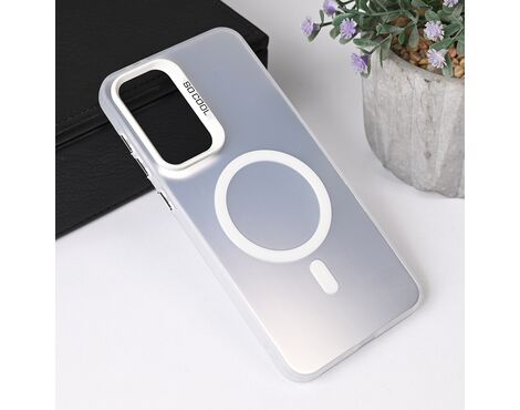 Futrola Magsafe providna - Samsung A566 Galaxy A56 5G srebrna.