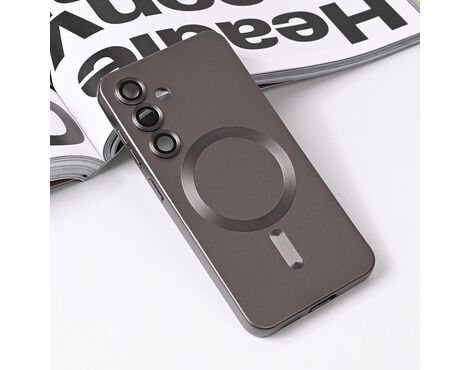 Futrola Magsafe Chrome - Samsung S931 Galaxy S25 siva.