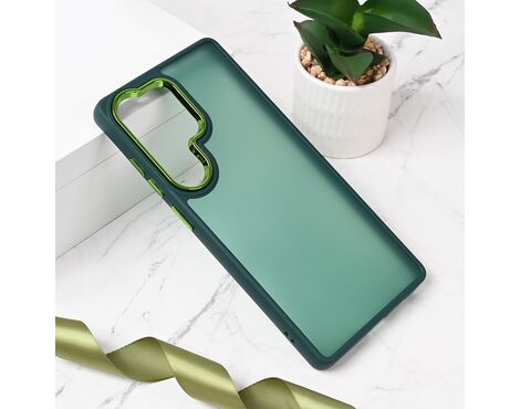 Futrola Shining Camera - Samsung S938 Galaxy S25 Ultra tamno zelena.