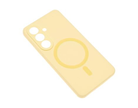 Futrola Magsafe Pure color - Samsung S941 Galaxy S26 zuta.