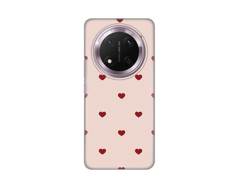 Silikonska futrola PRINT - Huawei Honor Magic 7 lite Beige Hearts.