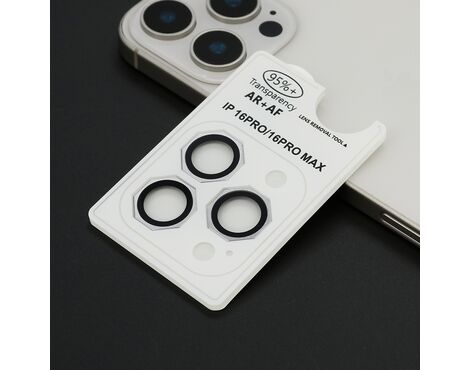 Folija - zastitu kamere OCTAGON za iPhone 16 Pro (6.3)/16 Pro Max (6.9) siva (MS).