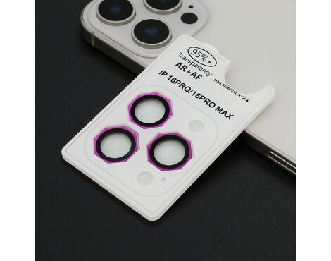 Folija - zastitu kamere OCTAGON za iPhone 16 Pro (6.3)/16 Pro Max (6.9) crvena (MS).