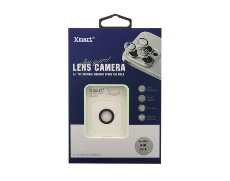 Folija - zastitu kamere X-MART OG camera film za iPhone 17 Air crna (MS).