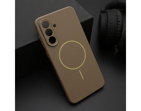 Futrola JELLY MagSafe - Samsung A566 Galaxy A56 5G tamno zlatna (MS).