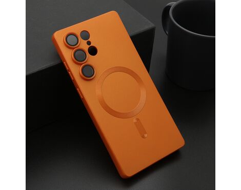 Futrola ELEGANT MAGSAFE - Samsung S938 Galaxy S25 Ultra 5G narandzasta (MS).