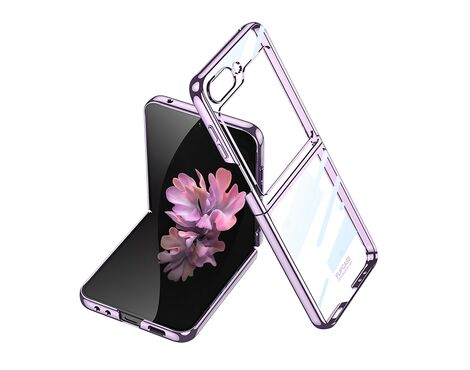 Futrola LINES - Samsung F741B/F761B Galaxy Z Flip 6 5G/Z Flip 7 FE 5G ljubicasta (GKK case) (MS).