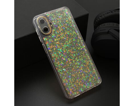 Futrola CRYSTAL GLOW - Samsung A075F Galaxy A07 narandzasta (MS).