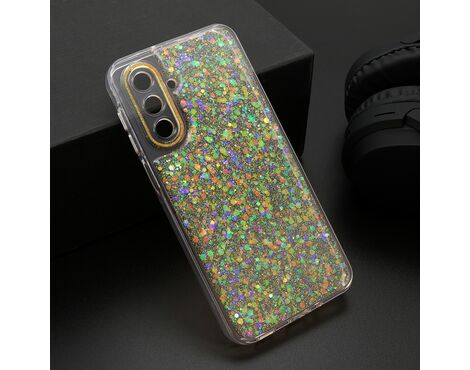 Futrola CRYSTAL GLOW - Samsung A175 Galaxy A17/A176B Galaxy A17 5G narandzasta (MS).