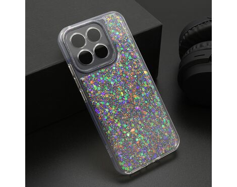 Futrola CRYSTAL GLOW - Huawei Honor X8c srebrna (MS).