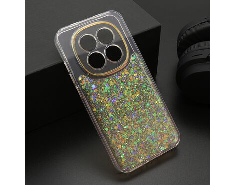 Futrola CRYSTAL GLOW - Xiaomi Redmi Note 15 Pro 5G narandzasta (MS).