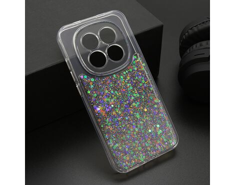 Futrola CRYSTAL GLOW - Xiaomi Redmi Note 15 Pro 5G srebrna (MS).