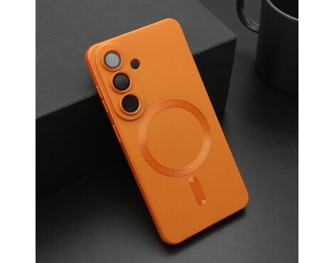 Futrola ELEGANT MAGSAFE - Samsung S941 Galaxy S26 5G narandzasta (MS).