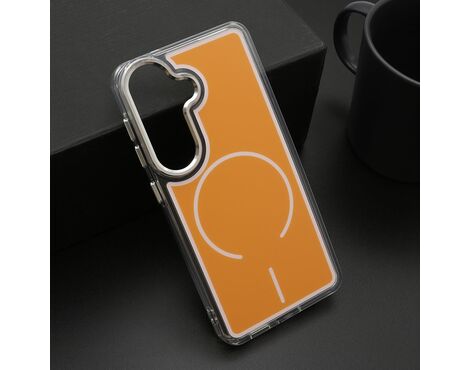 Futrola CLASSIC LOOK MagSafe - Samsung S941 Galaxy S26 5G narandzasta (MS).