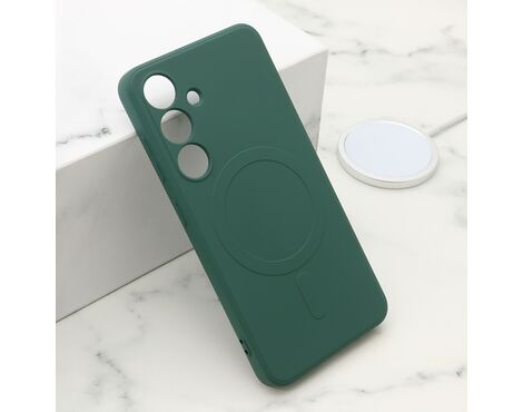 Futrola VELVET TOUCH MagSafe - Samsung S921 Galaxy S24 5G tamno zelena (MS).