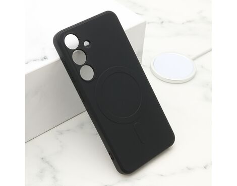 Futrola VELVET TOUCH MagSafe - Samsung S921 Galaxy S24 5G crna (MS).