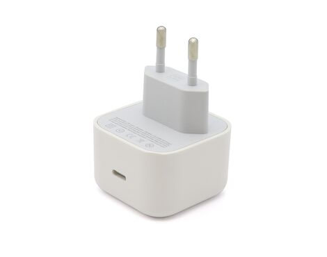 Kuciste punjaca - iPhone 17/AIR/17 Pro/17 Pro Max Type C 40W HQ belo (MS).