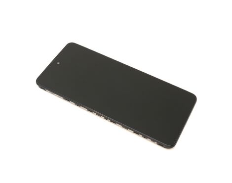 LCD displej (ekran) - Motorola Moto E14 + Touch screen + frame black (crni) ORG (MS).