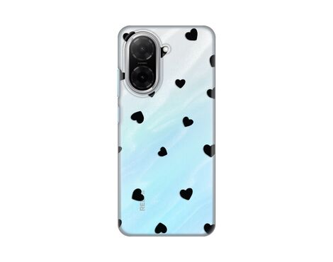 Silikonska futrola PRINT Skin - Xiaomi Redmi A5(173mm) Hearts.