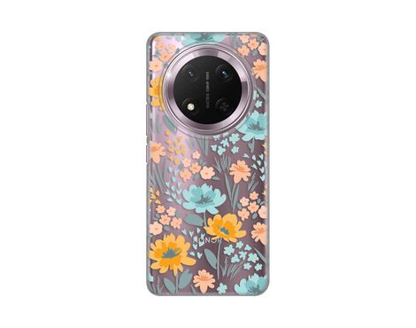 Silikonska futrola PRINT Skin - Huawei Honor Magic 7 lite Lovely Flowers.
