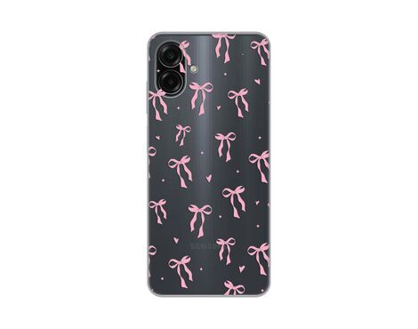 Silikonska futrola PRINT Skin - Samsung A075F Galaxy A07 Cute Bow.