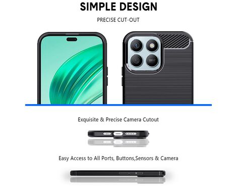 Futrola Defender Safeguard - Honor X7d 4G/400 Smart 5G crna.