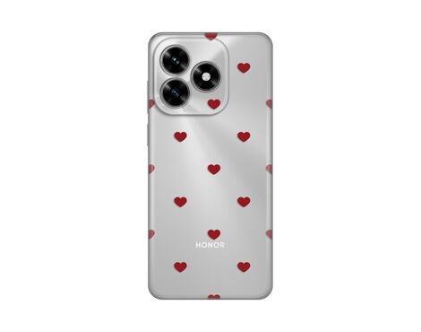 Silikonska futrola PRINT - Huawei Honor X5c Plus Red Hearts.