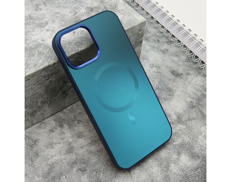 Futrola COLOR METAL MagSafe - iPhone 13 Pro Max (6.7) plava (big camera) (MS).