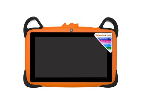 Wintouch tablet - decu K717 7 inca crni / Zastitna futrola narandzasta (MS).