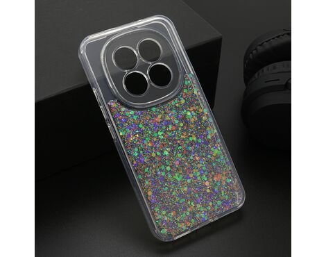 Futrola CRYSTAL GLOW - Xiaomi Redmi Note 15 5G srebrna (MS).