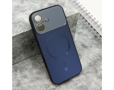 Futrola COLOR METAL Magsafe - iPhone 17 crna (small camera) (MS).